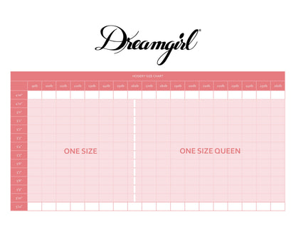 Dreamgirl Double Knitted Fence Net Pantyhose