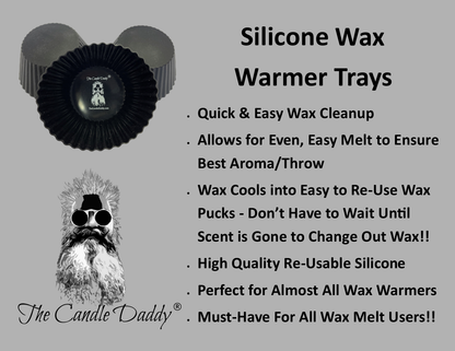 The Candle Daddy - SQUARE SILICONE WAX WARMER LINERS -RE-USUABLE - MUST HAVE!!