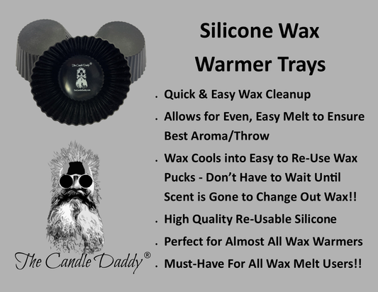 The Candle Daddy - REUSABLE SILICONE WAX TART MELT WARMER LINERS - game changer