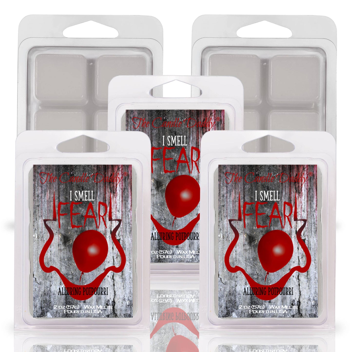 The Candle Daddy - FUNNY FALL HALLOWEEN - I SMELL FEAR - POTPOURRI WAX MELT