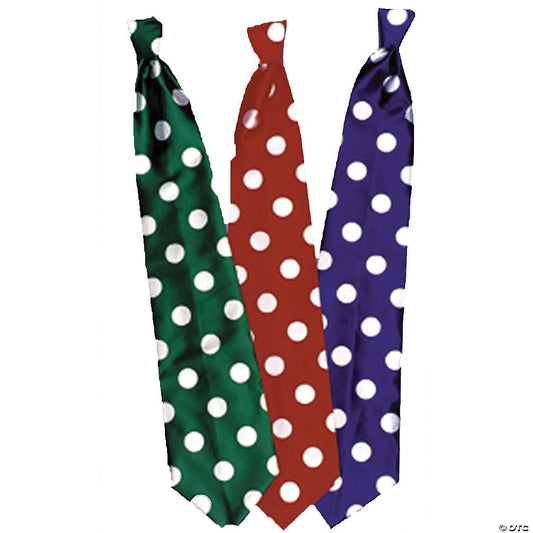 JUMBO CLOWN TIE-BLUE