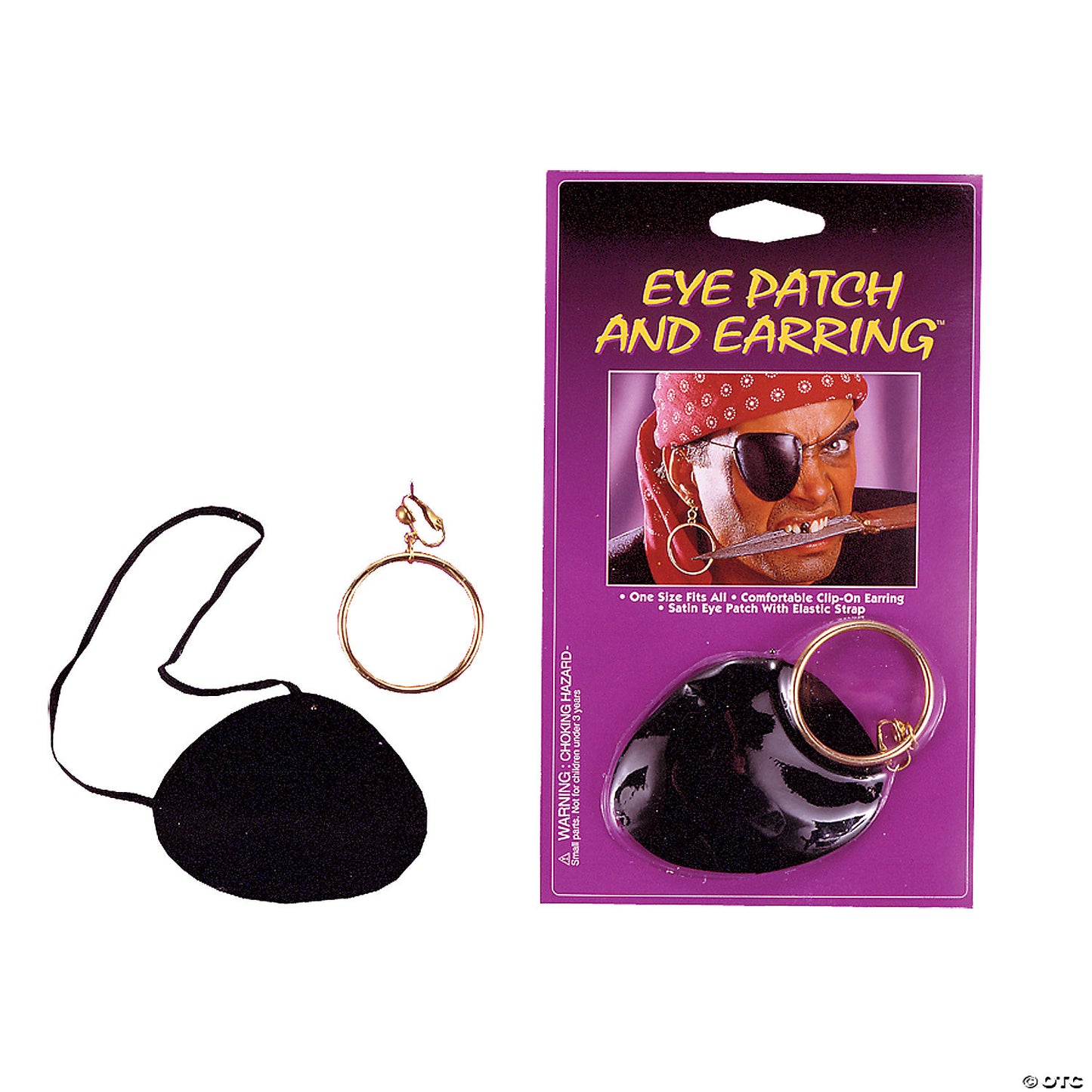 EYE PATCH AND EARRING