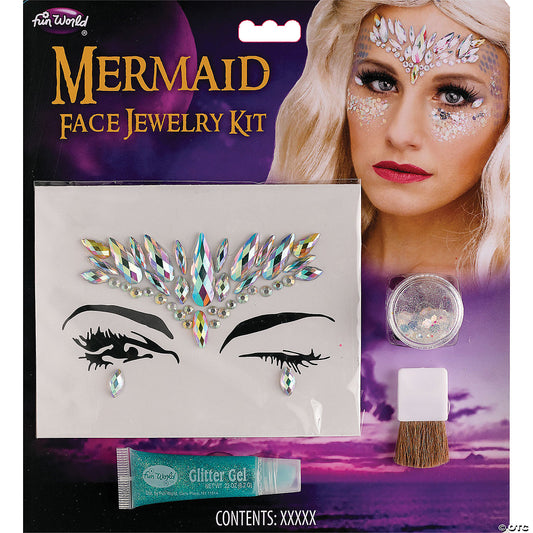 FACIAL JEWELRY STONES MAKEUP KIT