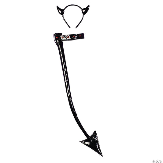 WET LOOK COSTUME KIT-BLACK