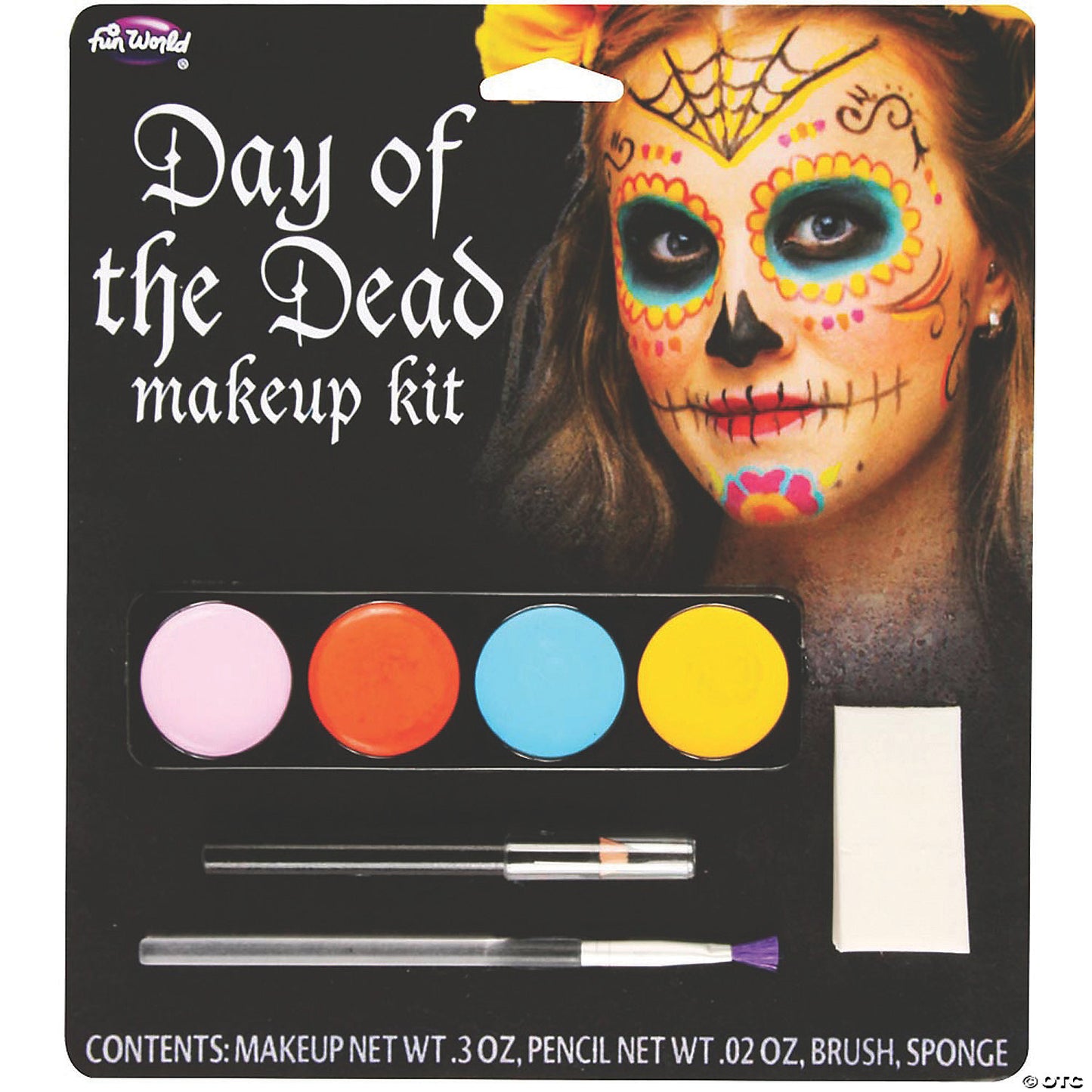 DAY OF THE DEAD M/U KIT FEMALE
