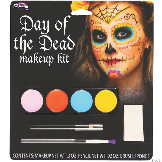 DAY OF THE DEAD M/U KIT FEMALE