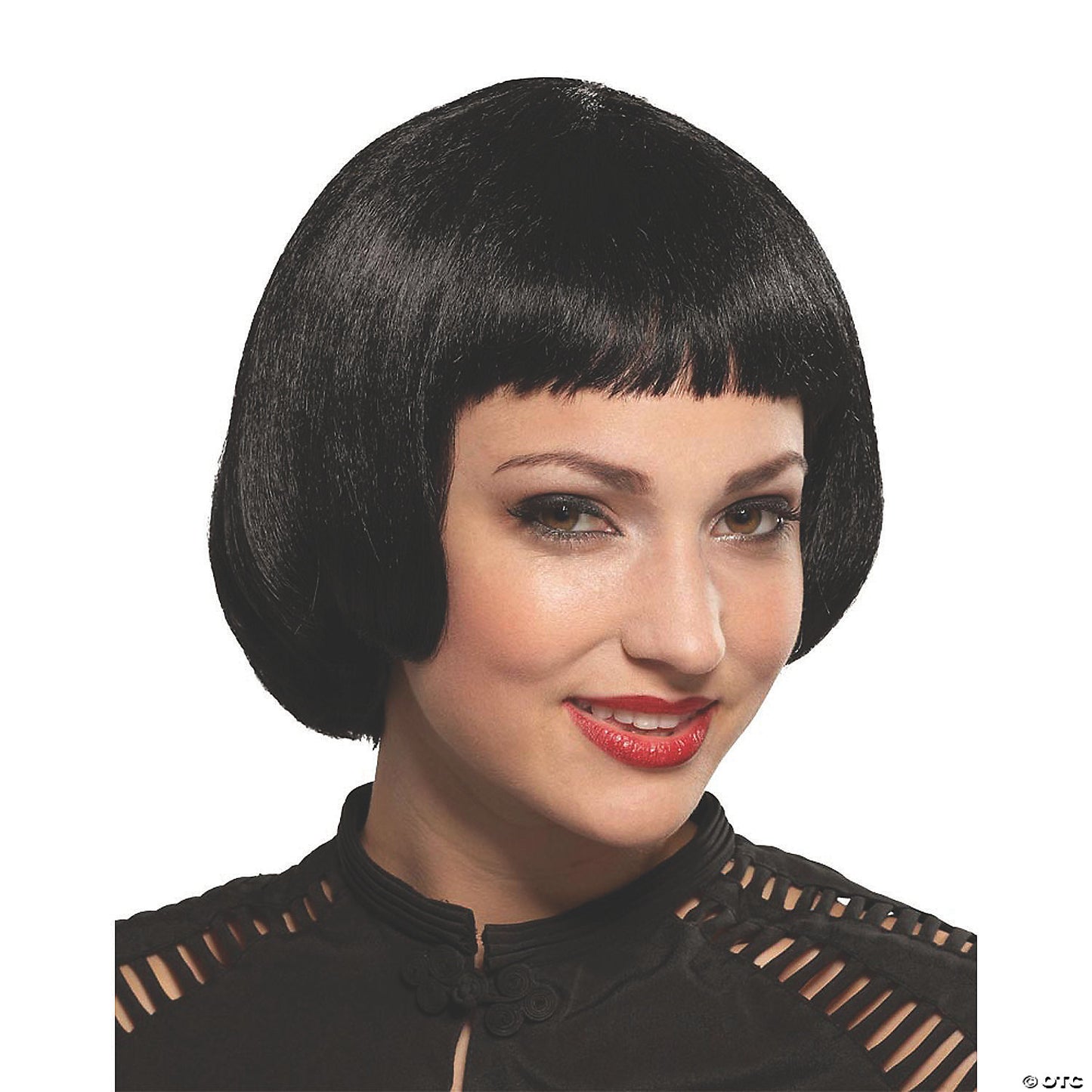 WIG FLAPPER SASSY BLACK