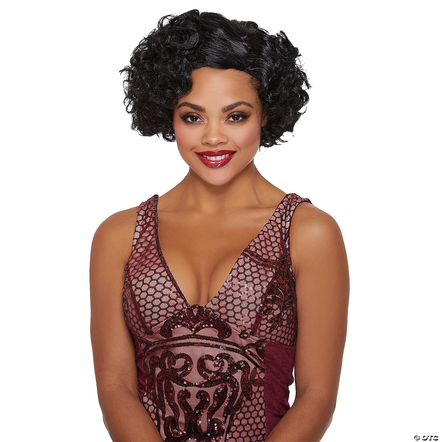 FLAPPER WIG BLACK