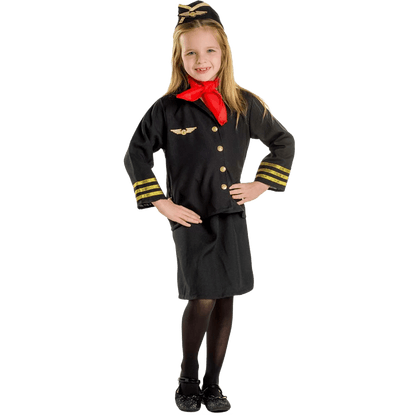 Flight Attendant Costume - Kids