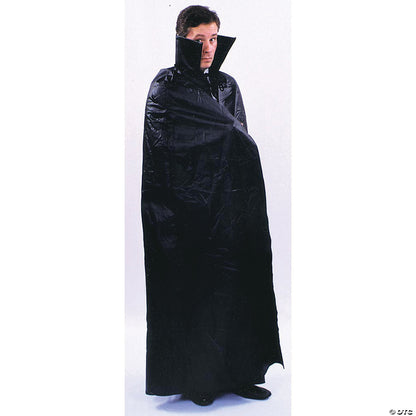 CAPE FLOOR LENGTH BLACK