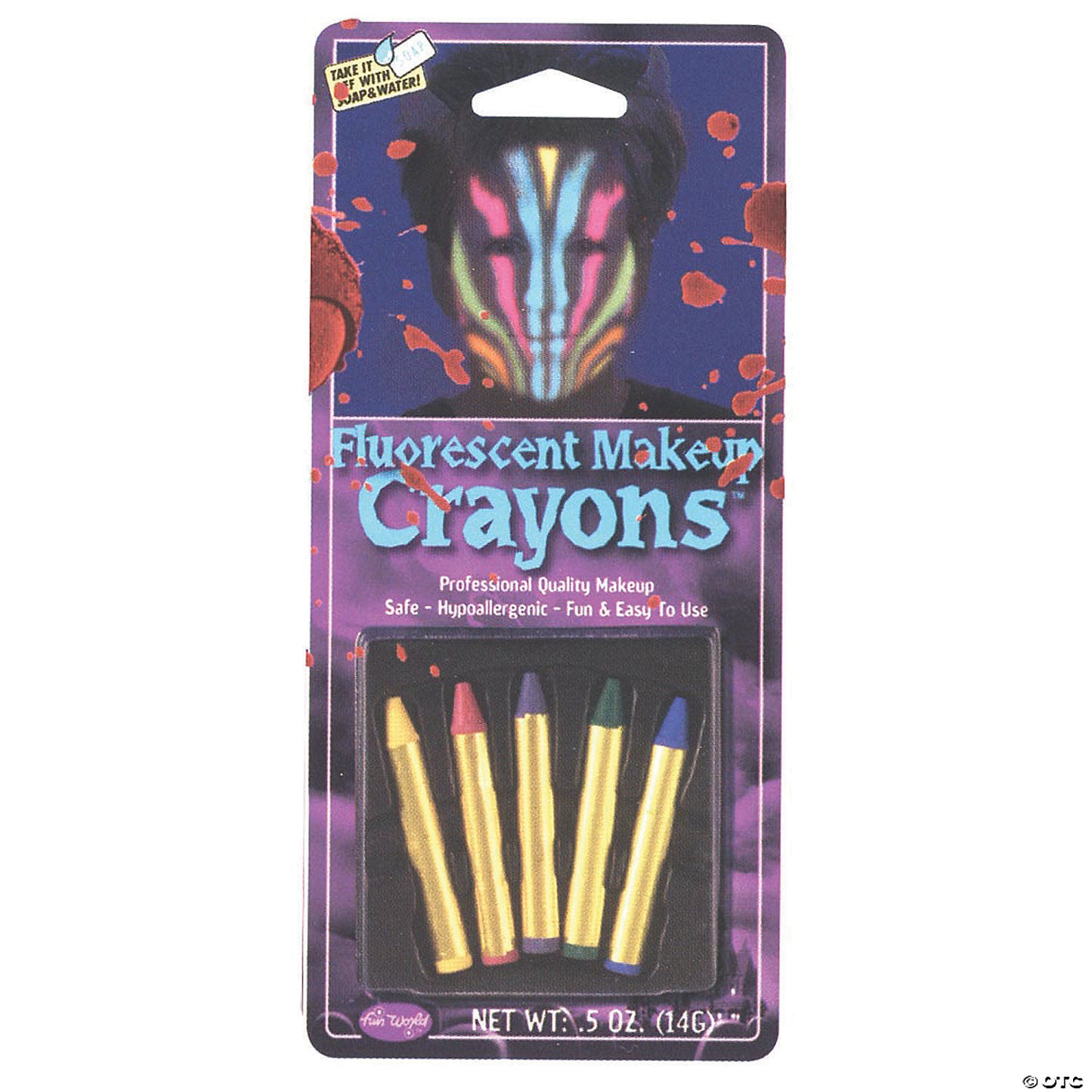 MAKEUP CRAYONS FLUORESCENT