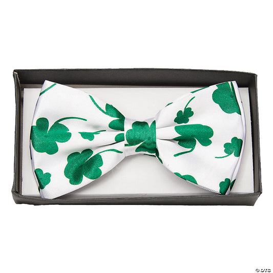FOUR LEAF CLOVER BOW TIE