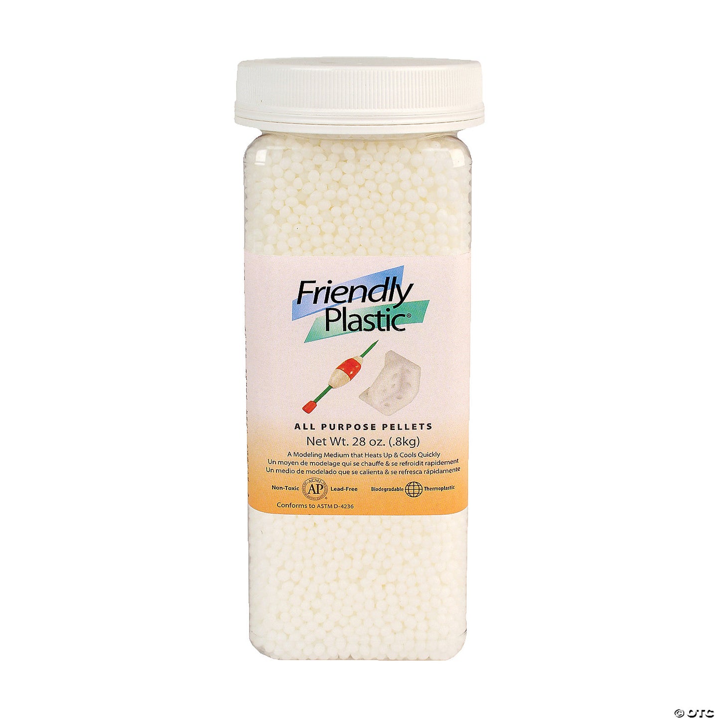 FRIENDLY PLASTIC MODELING PELLETS