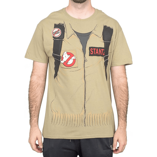 Ghostbuster Short Sleeve Adult Unisex Halloween Cosplay Costume T-Shirt