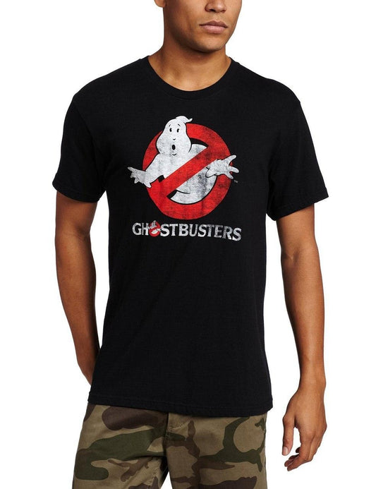 Ghostbusters Glow in Dark Logo Adult Unisex Retro 1980s Style T-shirt