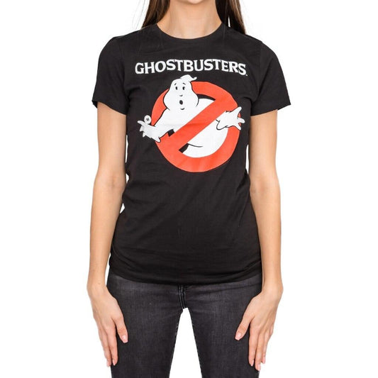 Ghostbusters Retro 1980s Iconic Logo Junior's Women's Nostalgia T-Shirt