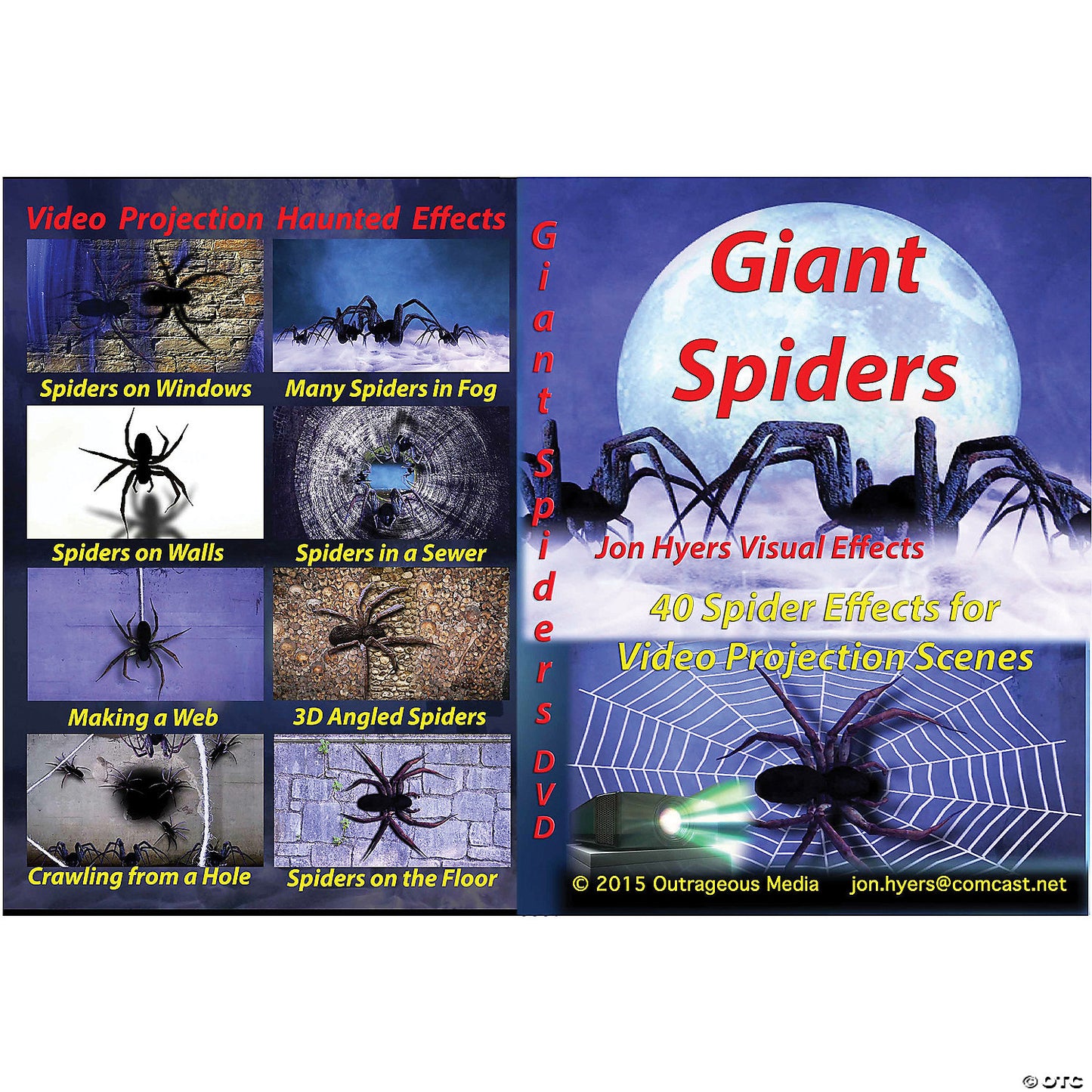 GIANT SPIDERS DVD
