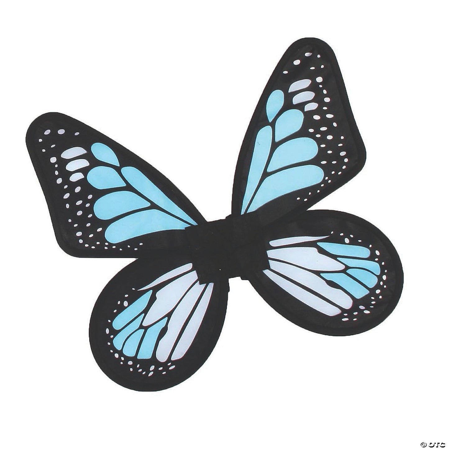 WINGS BUTTERFLY SATIN CH BLUE/