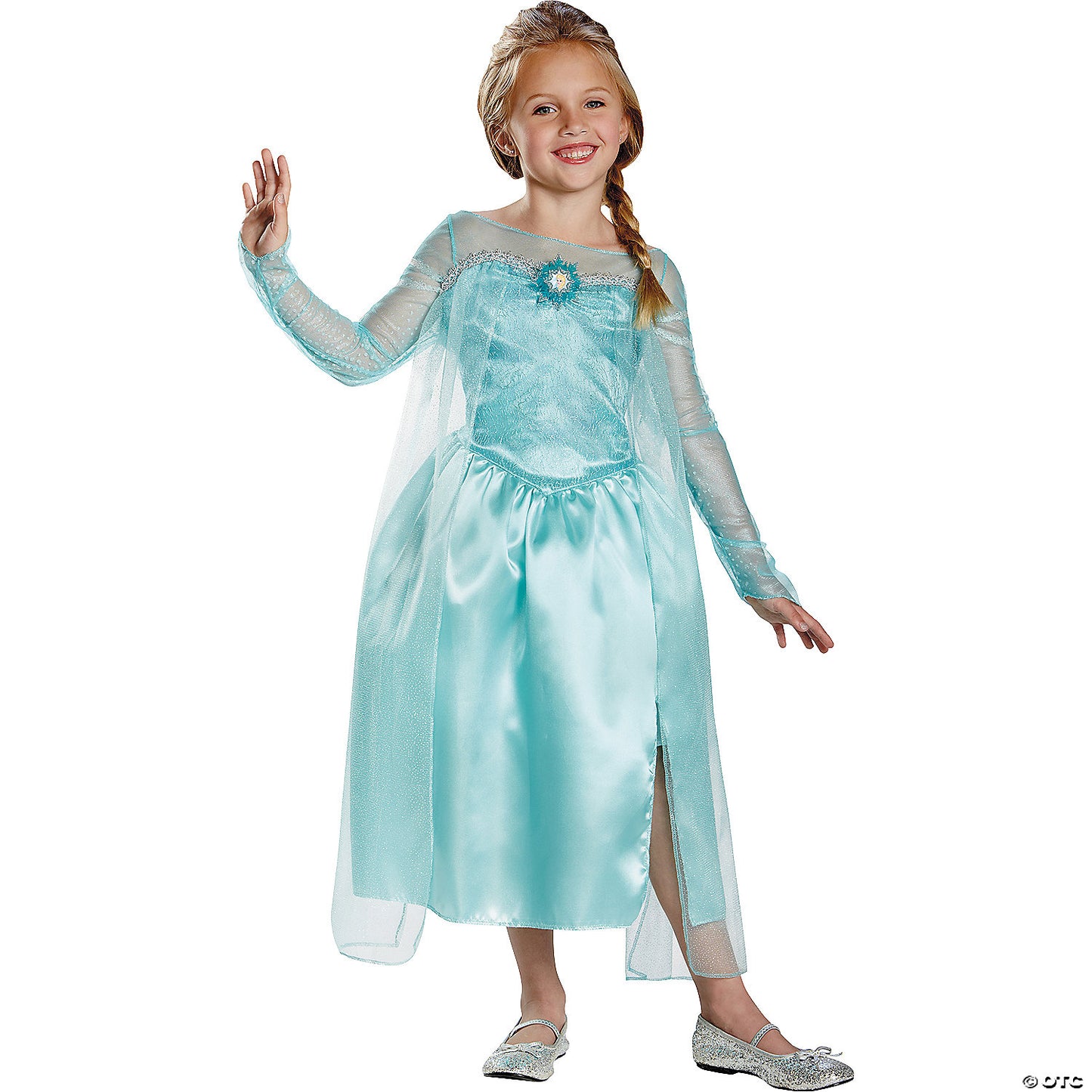 GIRL'S FROZEN ELSA SNOW QUEEN COSTUME