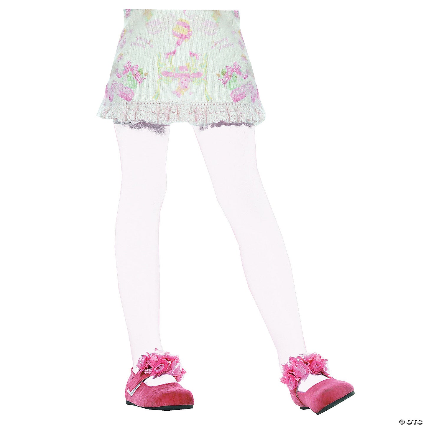 CHILD TIGHTS-WHITE XL