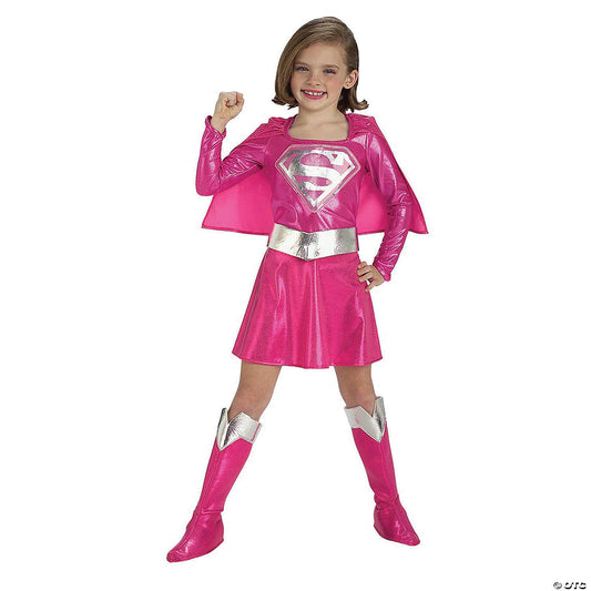 SUPERGIRL PINK CHILD SMALL