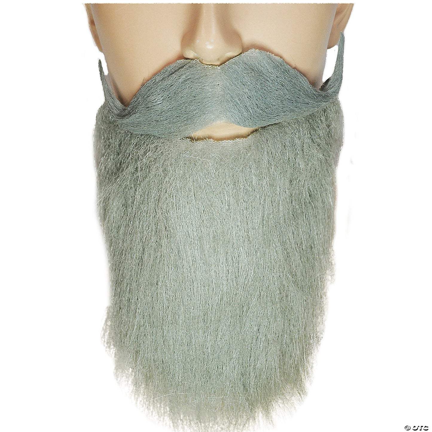 GOATEE MUSTACHE FULL GREY