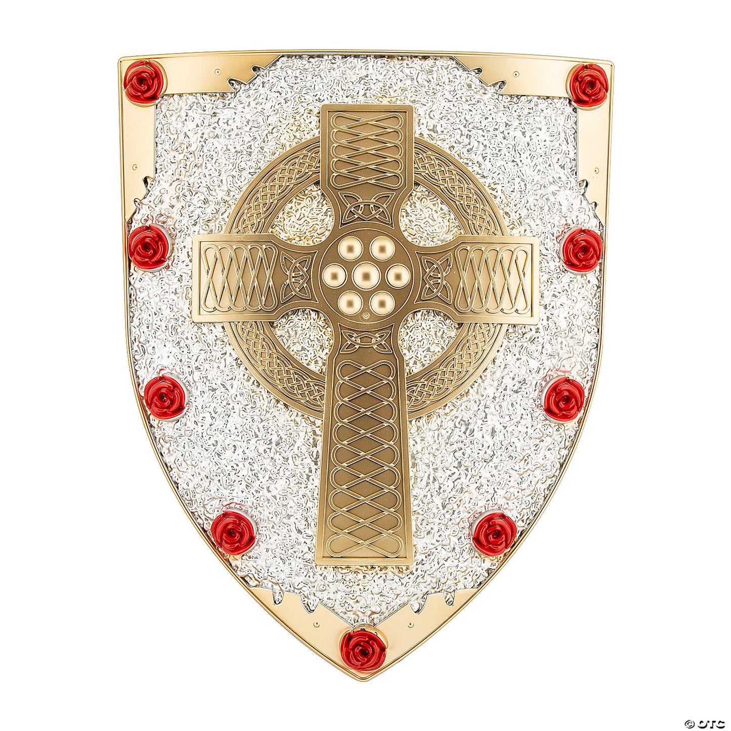 GOLD AND SILVER SHIELD