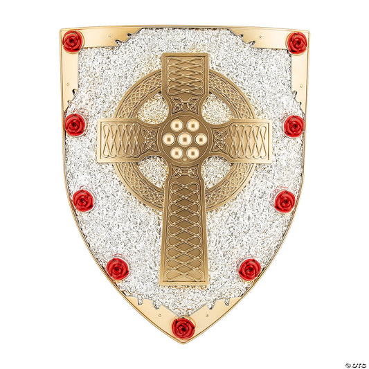 GOLD AND SILVER SHIELD