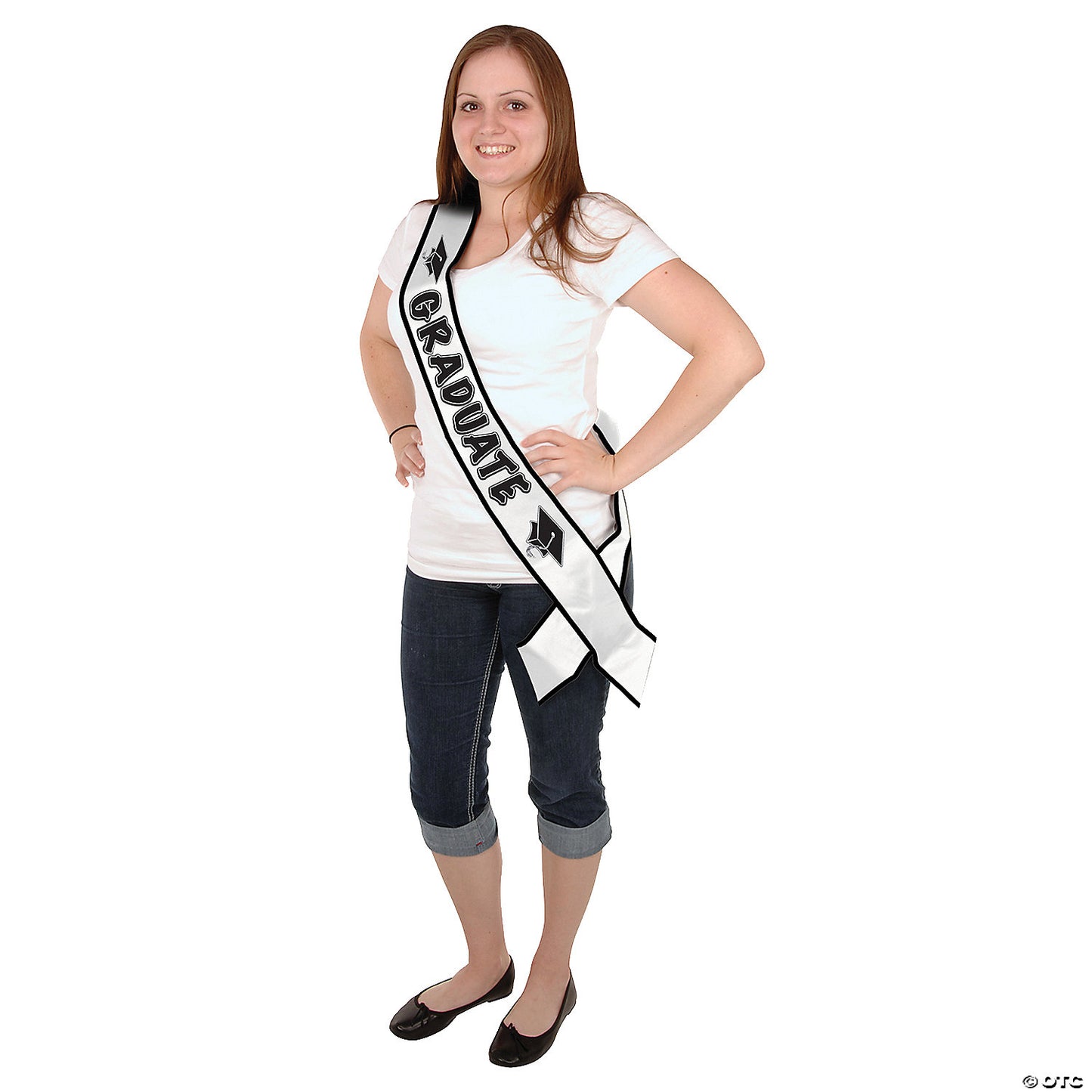 GRADUATE SATIN SASH