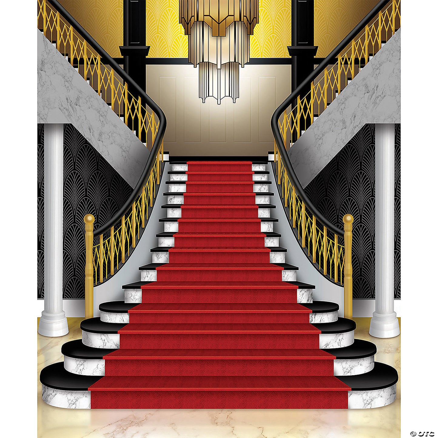 GRAND STAIRCASE MURAL PHOTO OP