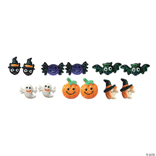 HALLOWEEN EARRING SET 6PK