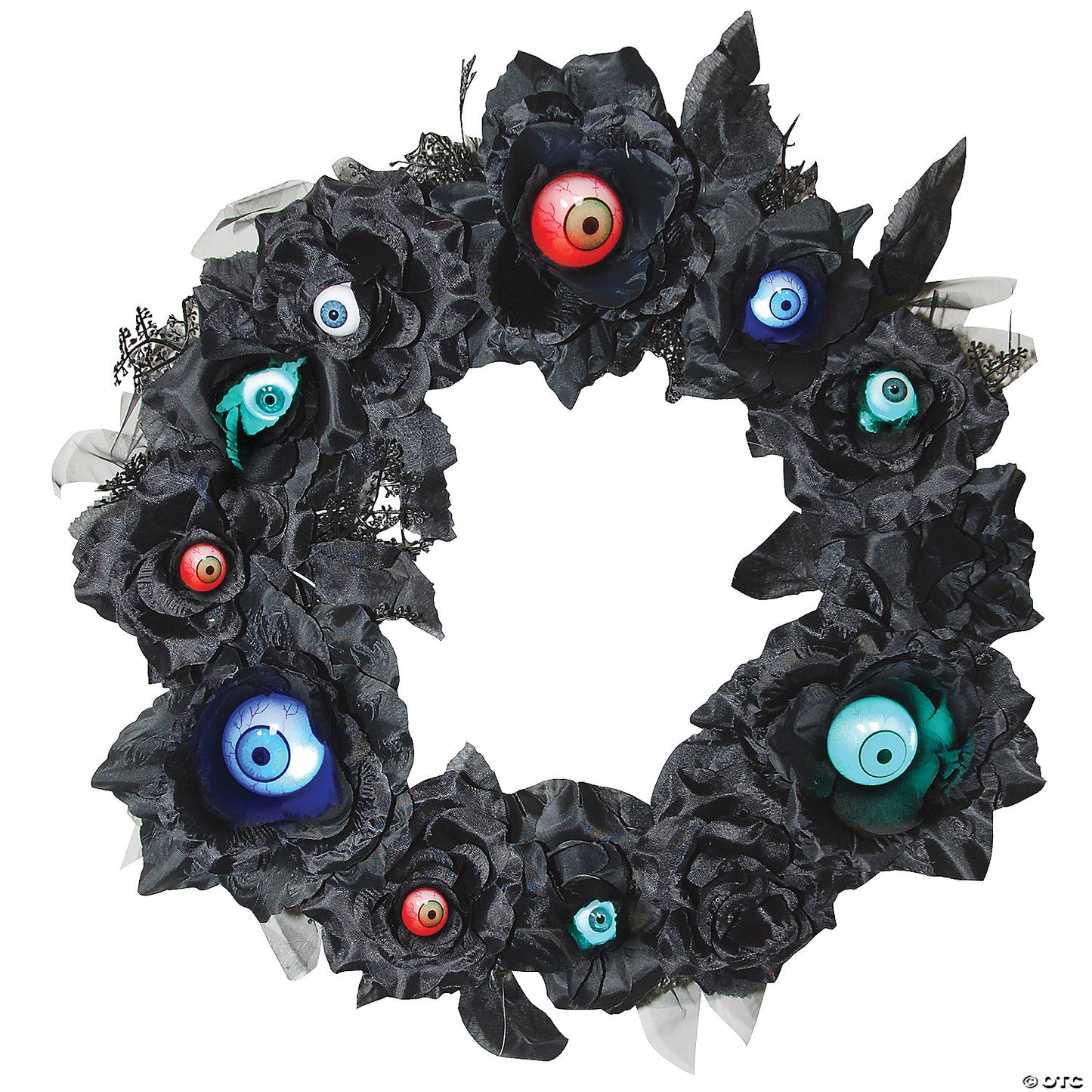 HALLOWEEN EYEBALL WREATH