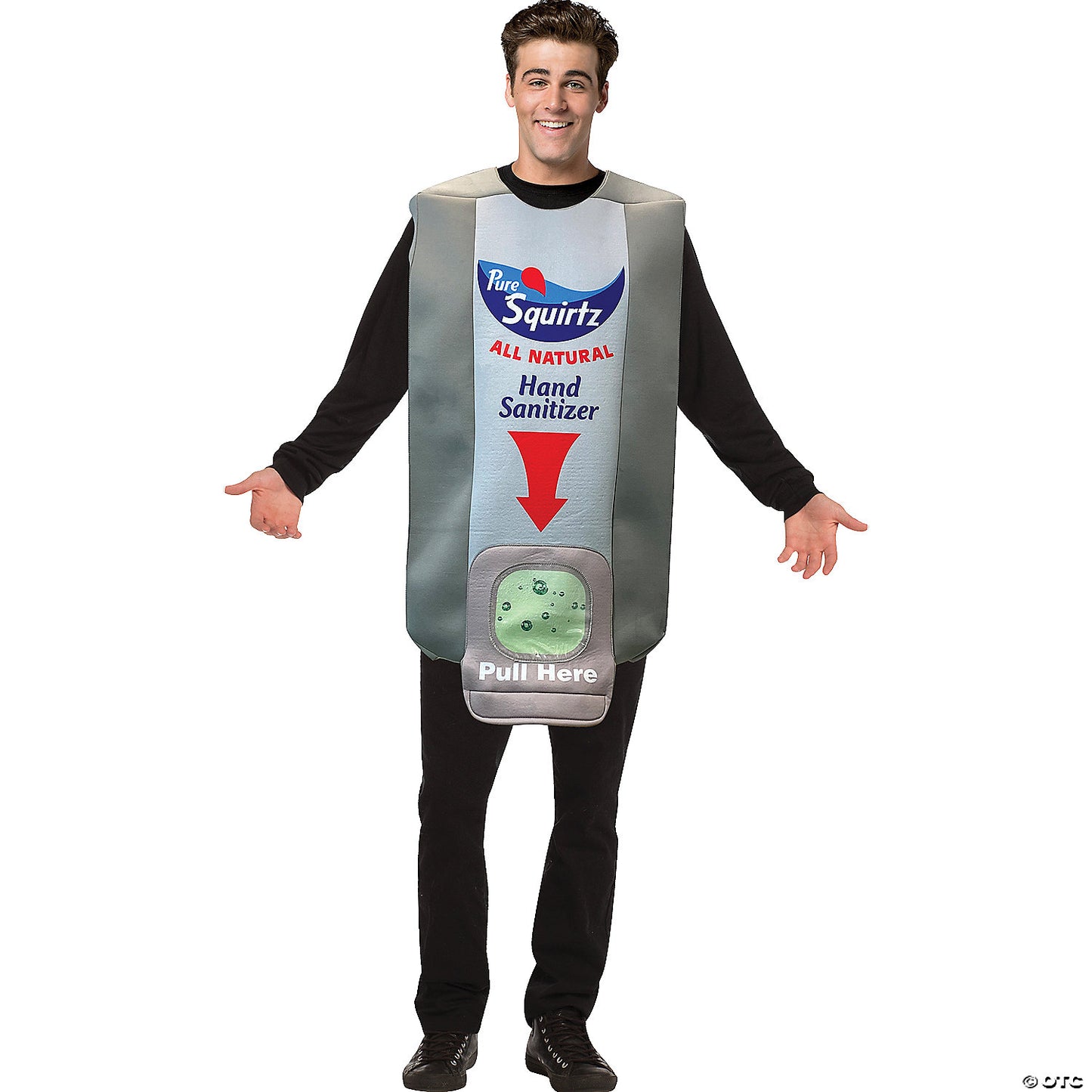 HAND SANITIZER WALL ADULT COSTUME