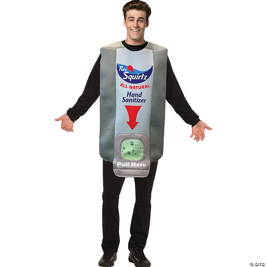HAND SANITIZER WALL ADULT COSTUME