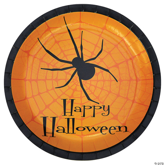 9 INCH HALLOWEEN PARTY PLATES