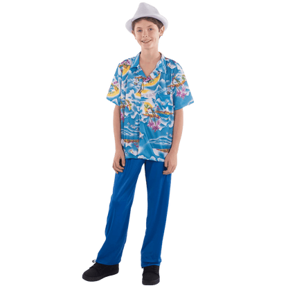 Hawaiian Shirt and Pants Set - Kids
