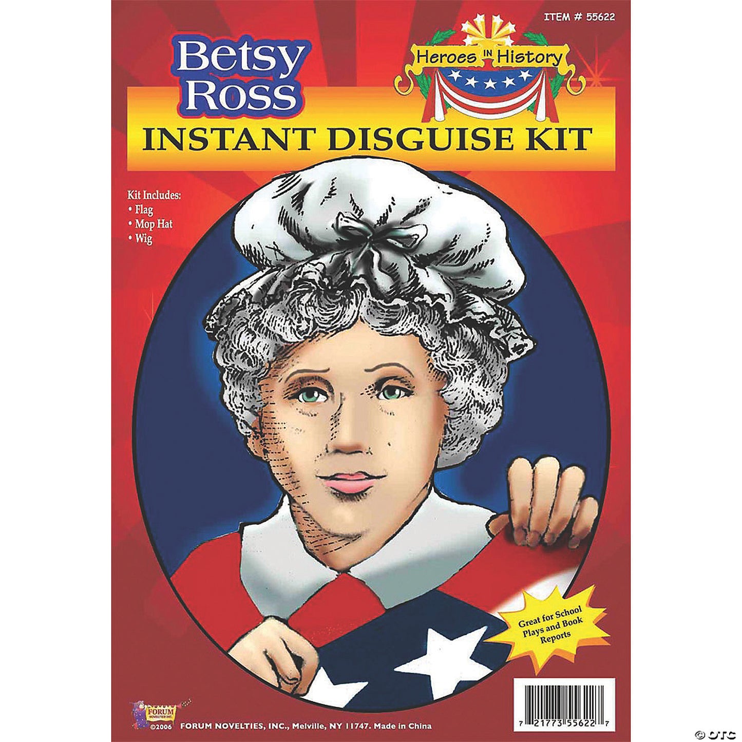 HEROES IN HISTORY BETSY ROSS K