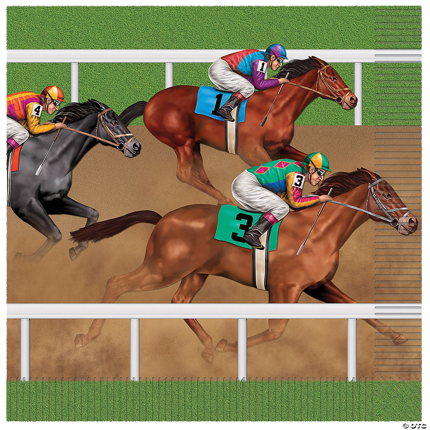 HORSE RACING NAPKINS