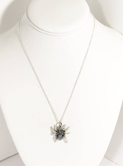 Spider Necklace, Halloween Jewelry, Spider Jewelry, Spider Gifts, Halloween Gifts, Spider Gift, Halloween Costume, Halloween Jewelry Spider