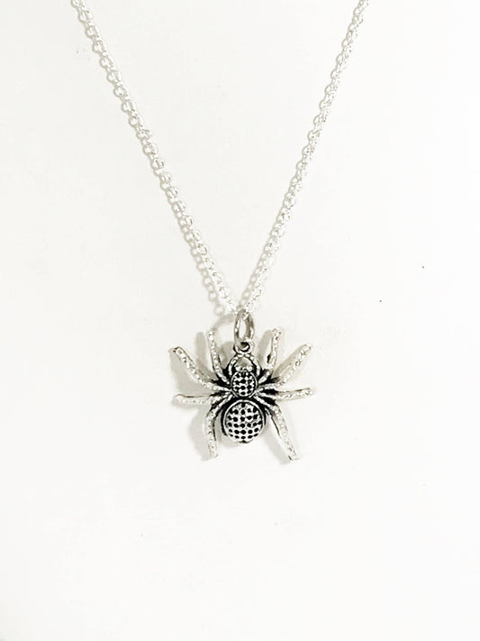 Spider Necklace, Halloween Jewelry, Spider Jewelry, Spider Gifts, Halloween Gifts, Spider Gift, Halloween Costume, Halloween Jewelry Spider