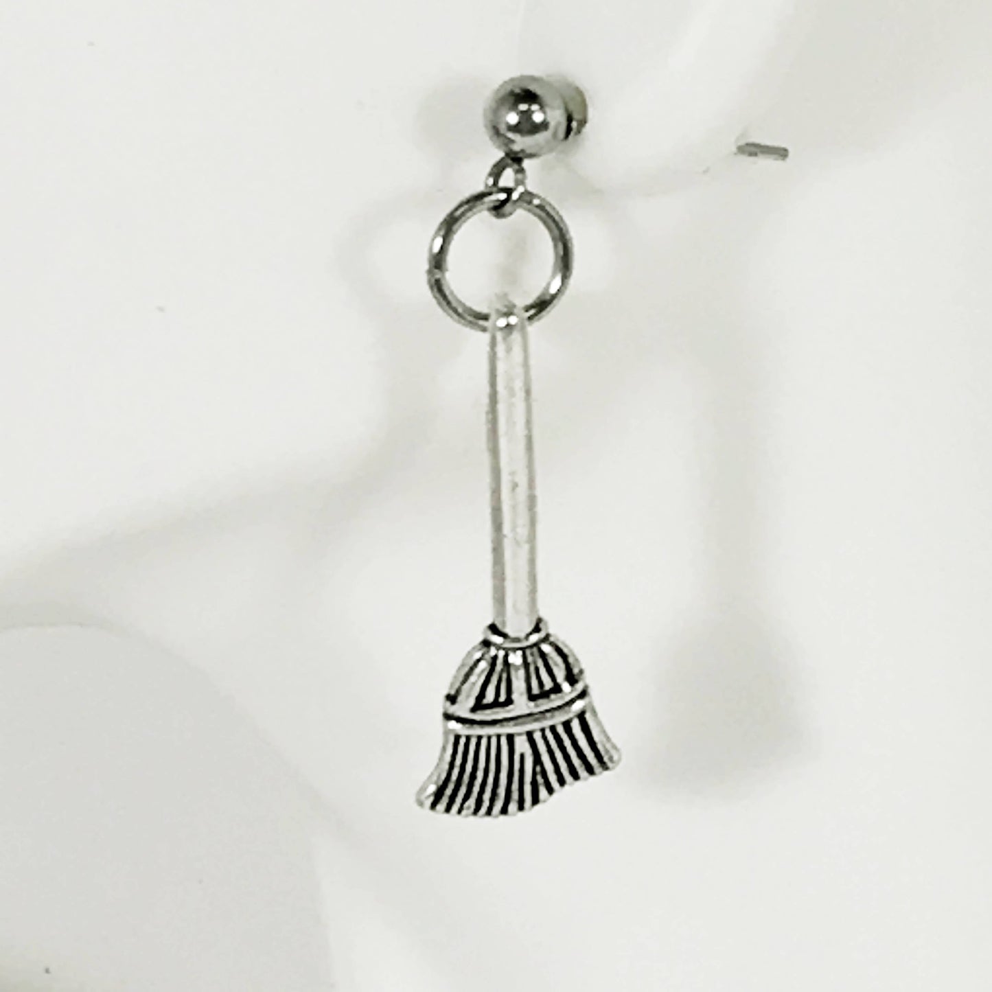 Witchy Earrings, Witch Broom Earrings, Halloween Costume Jewelry, Halloween Jewelry, Witch Earrings, Halloween Earrings, Halloween Gifts