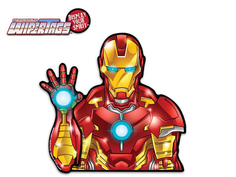 IronMan Waving WiperTag close-up detail, product photo 4 of 5