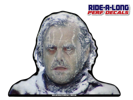 Frozen Jack *RIDE A LONG* Perforated Decal