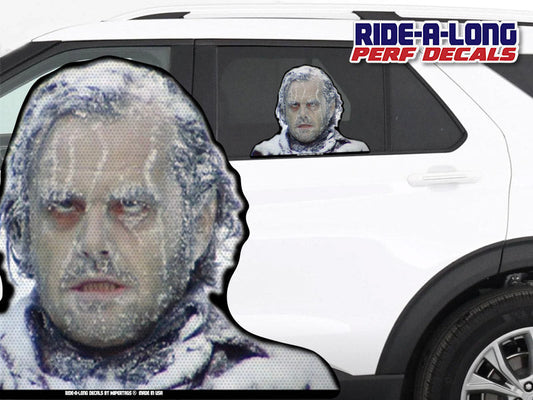Frozen Jack *RIDE A LONG* Perforated Decal