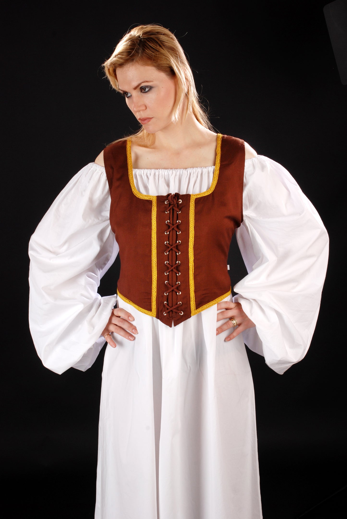 Reversible Wench Bodice (Decorated)