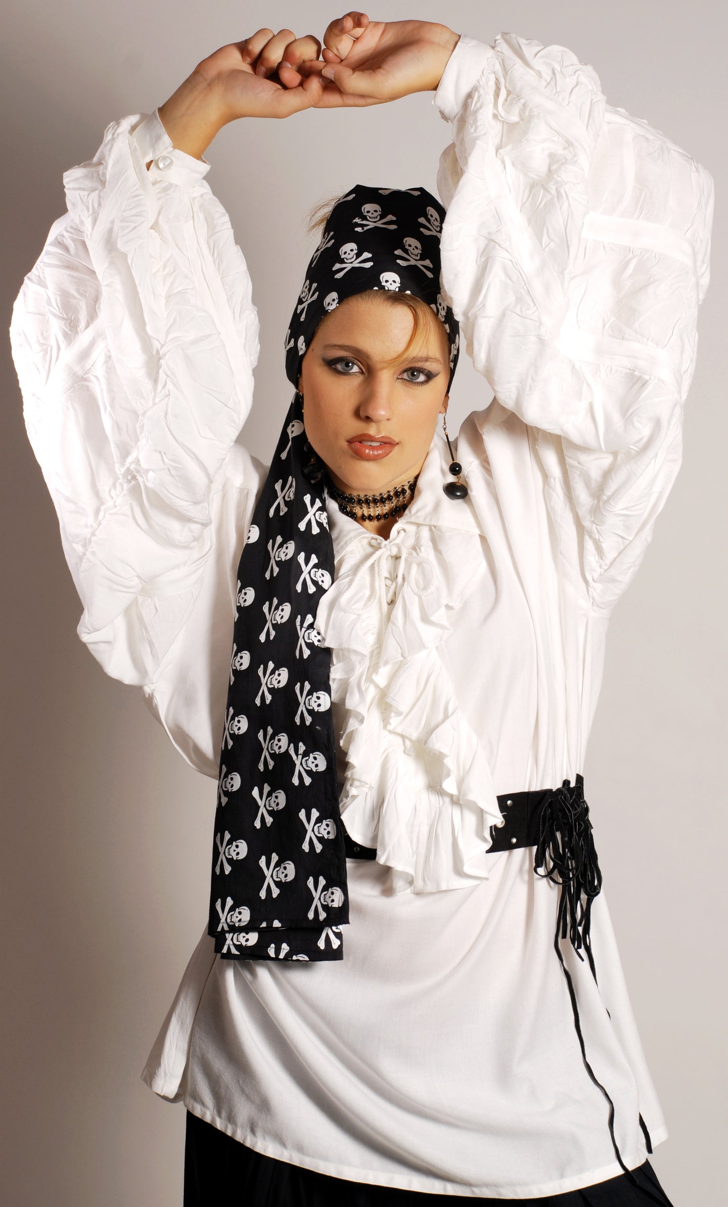 Pirate Skull Scarf (Large)