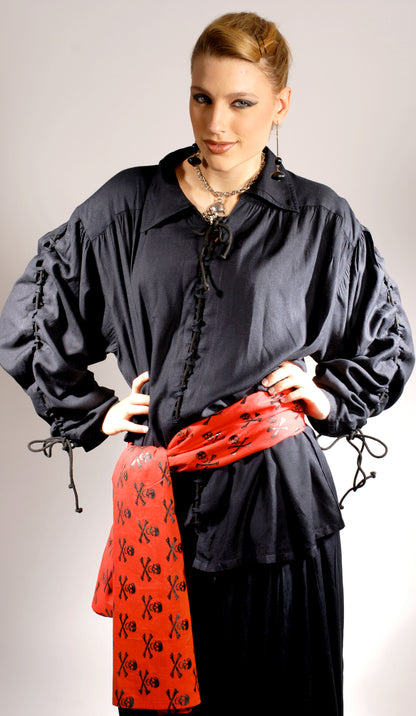 Pirate Skull Scarf (Large)