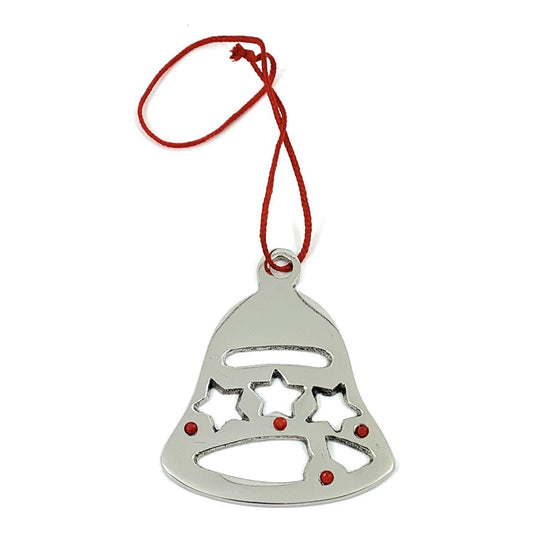 Vibhsa Jingle Bell Christmas Tree Ornaments Decorations Set of 4