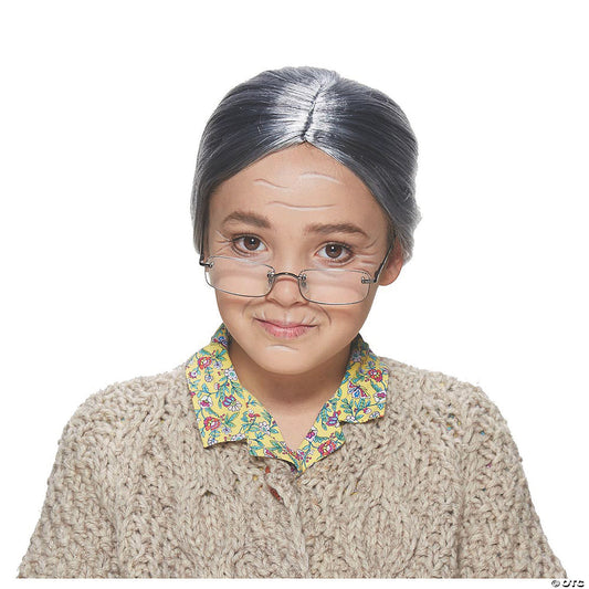 OLD LADY CHILD WIG