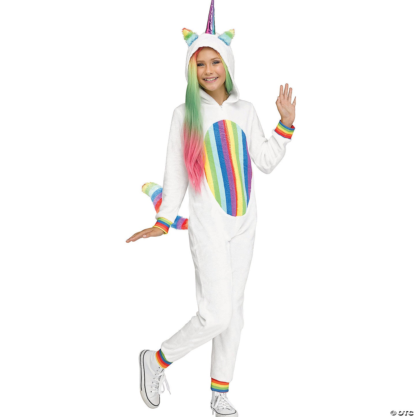 CHILD'S RAINBOW UNICORN-LG